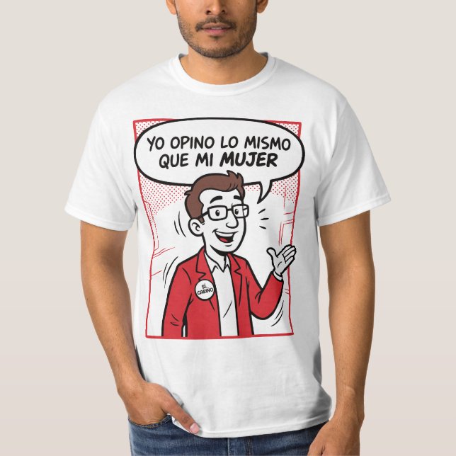 Camiseta Eu concordo (Frente)