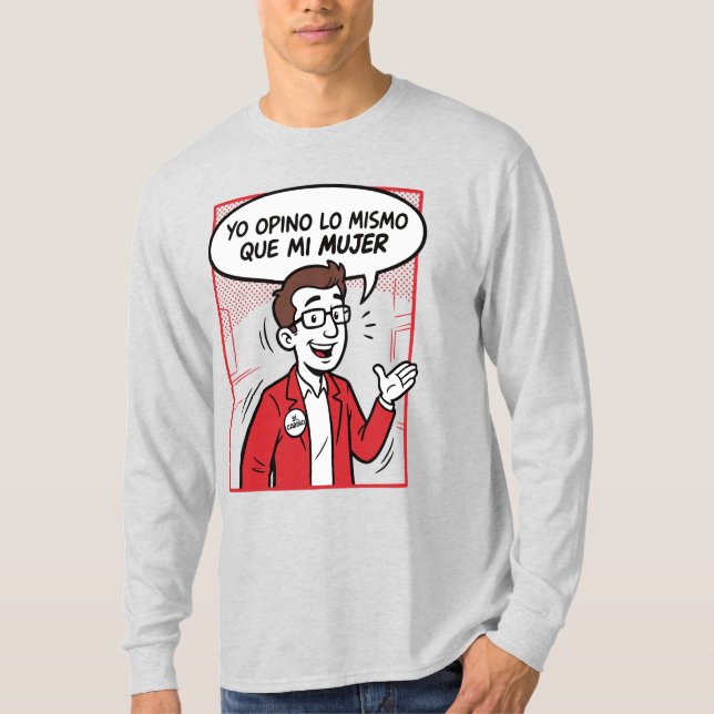 Camiseta Eu concordo (Frente)