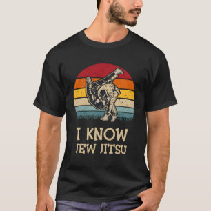 Camiseta Eu Conheço Judeu Jitsu Dance Jiu Jitsu