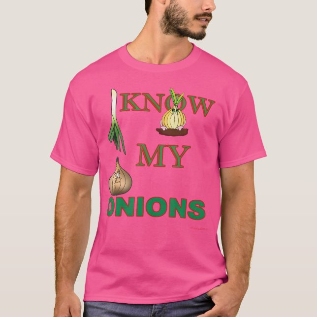 Camiseta Eu Conheço Minhas Cebolas (Frente)