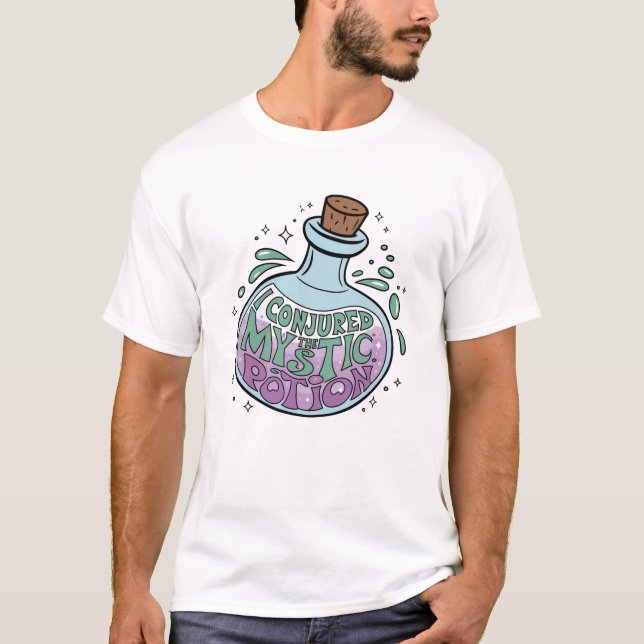 Camiseta Eu Conjuguei A Poção Mística (Frente)