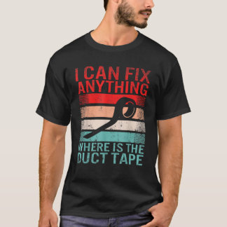 Camiseta Eu conserto qualquer coisa onde estão os homens de