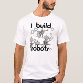 Camiseta Eu construo robôs