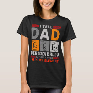 Camiseta Eu conto Pais Periodicamente, mas só quando sou me