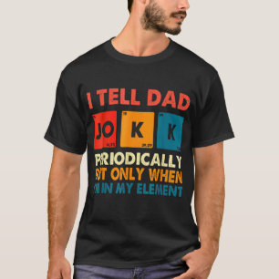 Camiseta Eu conto Pais Periodicamente, mas só quando sou me