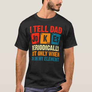 Camiseta Eu conto Pais Periodicamente, mas só quando sou me