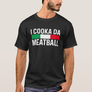 Camiseta Eu Cooka Da Meatball Memória Engraçada Trending It