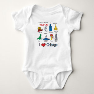Camiseta Eu coração Chicago