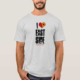 Camiseta Eu [Coração] Lado Leste