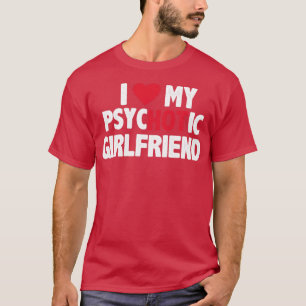 Camiseta Eu coração meu namorada