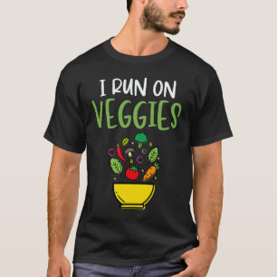 Camiseta Eu Corro Com Legumes Humor Vegano Vegetariano Corr