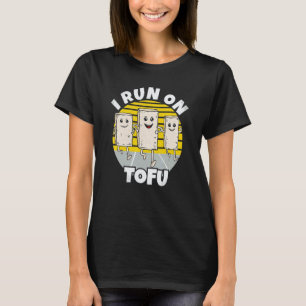Camiseta Eu Corro Com Tofu Vegano Vegetariano Corredor Aman