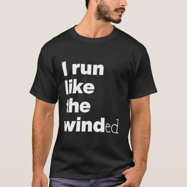 Camiseta Eu Corro Como O Vencedor (Frente)