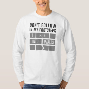 Camiseta Eu Corro Em Paredes