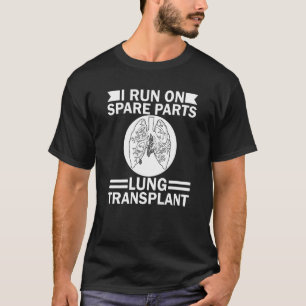 Camiseta Eu Corro Em Reposição Pulmonar De Transplante De P