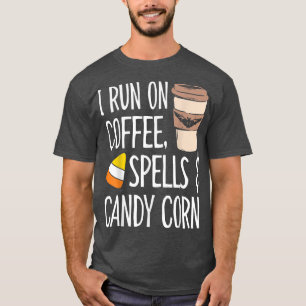 Camiseta Eu Corro Em Spelhas De Café E Milho De Candies