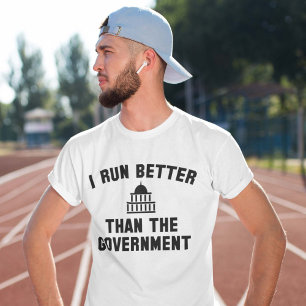 Camiseta Eu Corro Melhor Que O Governo