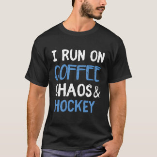 Camiseta Eu Corro No Café Coffee Chaos Coach Fan Player Gif
