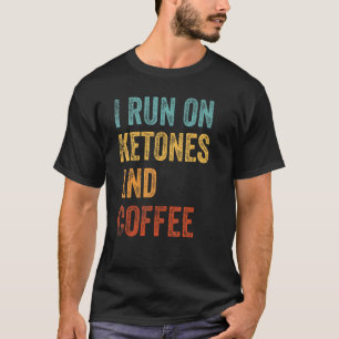 Camiseta Eu Corro No Café E Ketones Keto Lifecycle 1