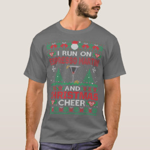 Camiseta Eu Corro No Espresso Martini E No Feliz De Natal
