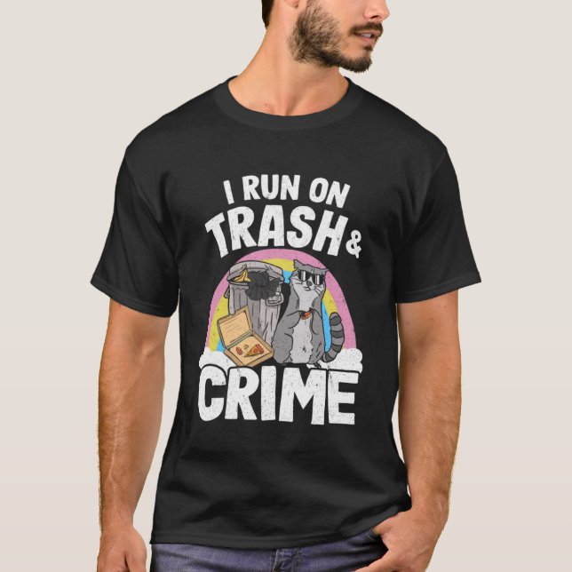 Camiseta Eu Corro No Lixo E No Lixo Do Crime. (Frente)