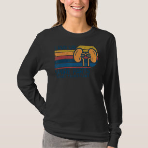 Camiseta Eu corro no Reitor de Rim de Transplante de Peças