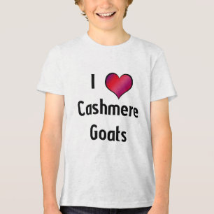 Camiseta Eu Corto Cashmere Goats Kids