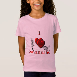 Camiseta Eu Corto Gato de Savannah