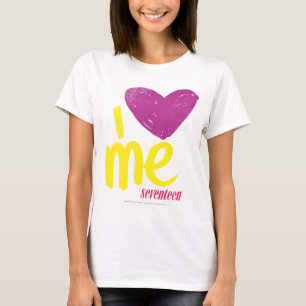 Camiseta Eu Corto-Me Amarelo Roxo