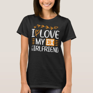 Camiseta Eu Corto Meu Ex GF Eu Amo Meu Ex Namorada 5