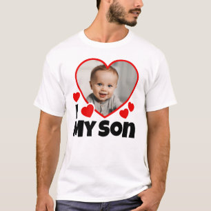 Camiseta Eu Corto Meu Filho Foto Personalizada Luz