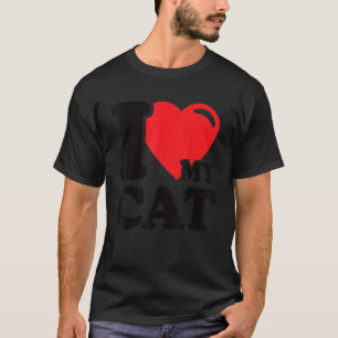Camiseta Eu Corto Meu Gato Bonito Proprietário De Gatos Que