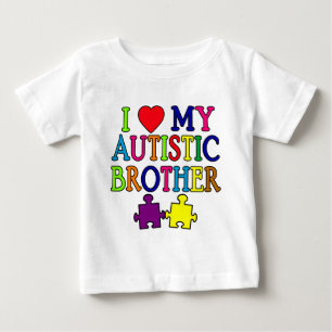 Camiseta Eu Corto Meu Irmão Autista