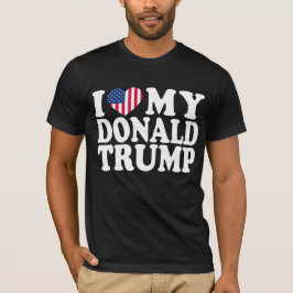 Camiseta Eu Corto O Meu Donald Trump Para O Presidente 2024