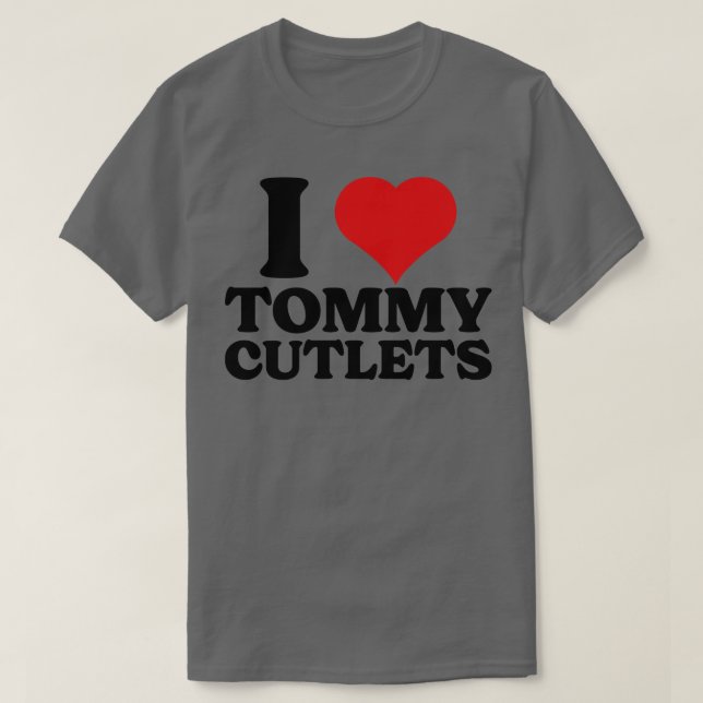 Camiseta Eu corto Tommy Cutlets Tommy DeVito (Frente do Design)