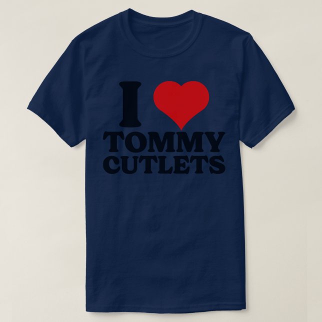 Camiseta Eu corto Tommy Cutlets Tommy DeVito v3 (Frente do Design)
