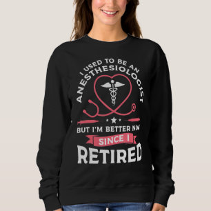 Camiseta Eu costumava ser anestesista, mas é melhor não