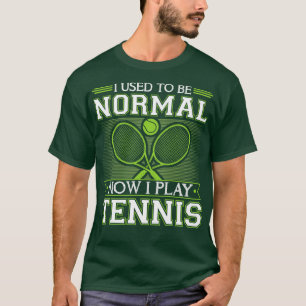 Camiseta Eu Costumava Ser Normal Agora Eu Toco Tênis