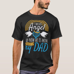 Camiseta Eu Costumava Ser O Anjo Dele Agora Ele É O Meu Lad