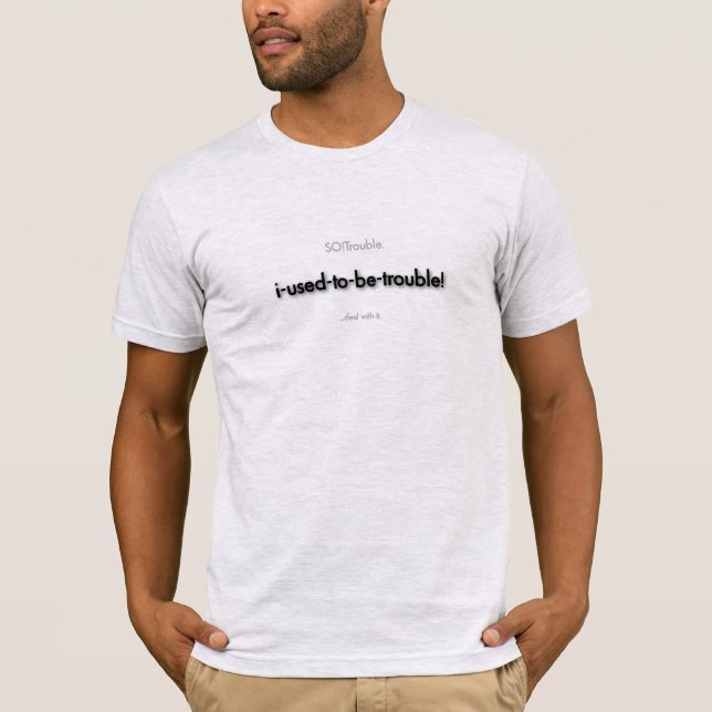 Camiseta eu-costumava-ser-problema (Frente)