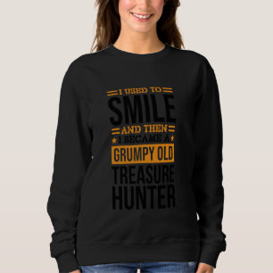 Camiseta Eu costumava sorrir o Design do tesouro para tesou