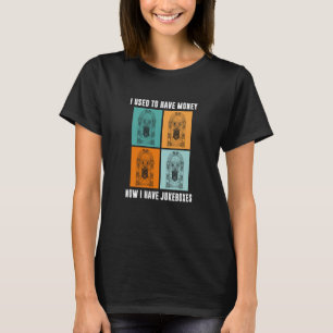 Camiseta Eu Costumava Ter Dinheiro Não Tenho Jukeboxes Juke