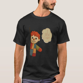 Camiseta Eu Costuro Aquela Costura Engraçada Memes Remendo 