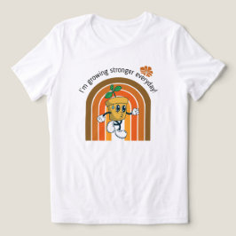 Camiseta eu crescendo uma fábrica de desenhos animados mais