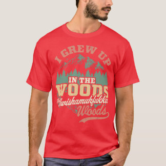 Camiseta Eu Cresci Na Floresta O Iwishamuhfukka Woods Fu