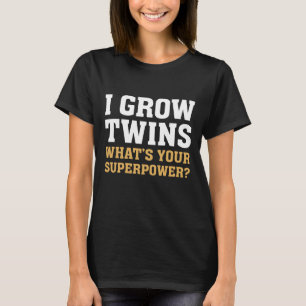 Camiseta Eu cresço gêmeos