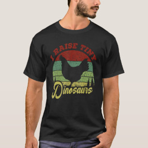 Camiseta Eu Crio Dinossauros Minúsculos, Amante de Frango V