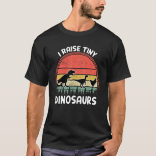 Camiseta Eu Crio Dinossauros Minúsculos Fazenda de Árvores