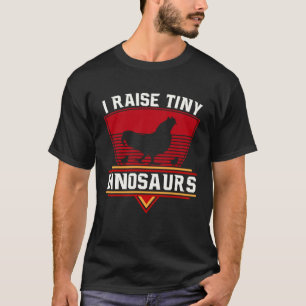 Camiseta Eu Crio Dinossauros Minúsculos Fazendeiro de Fran