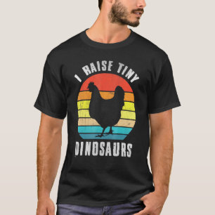 Camiseta Eu Crio Dinossauros Minúsculos Fazendeiro de Frang